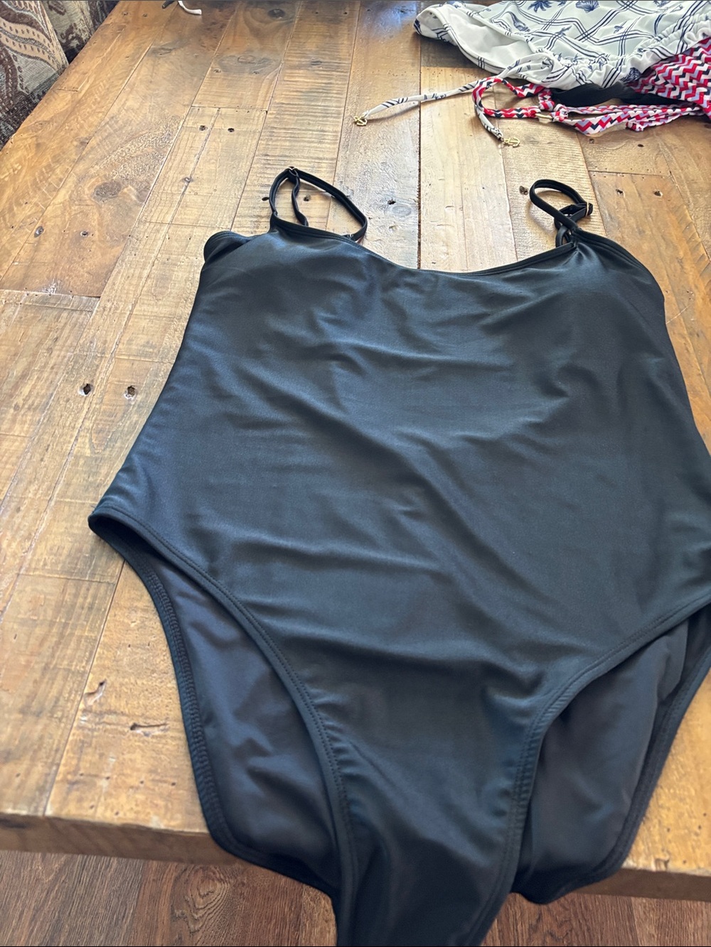 Women’s Classic Black One-Piece Swimsuit